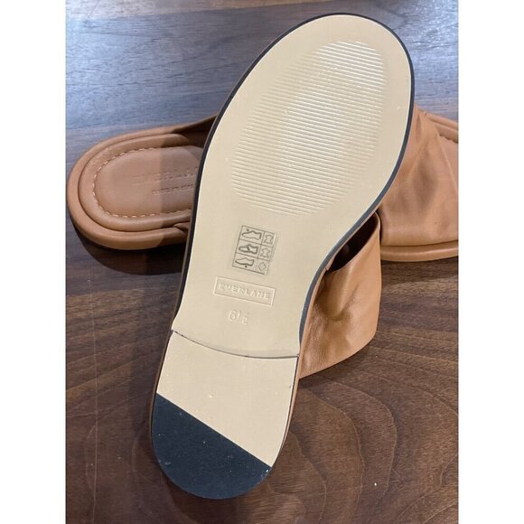 Everlane The Day Twist Sandals in Desert Tan 6.5 New Womens - Picture 9 of 11